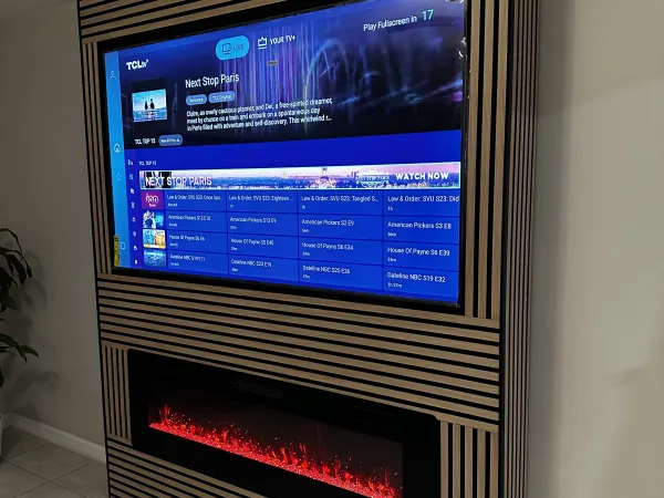 Slat Accent Wall